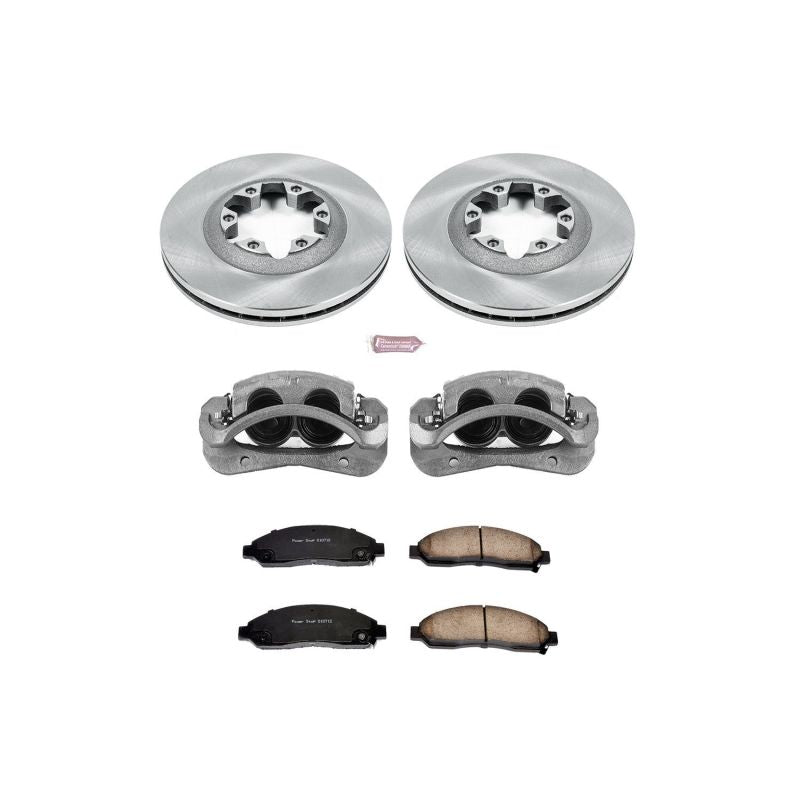 PSB Autospecialty Kit w/Cals - Power Stop 04-08 Chevrolet Colorado Front Autospecialty Brake Kit w/Calipers