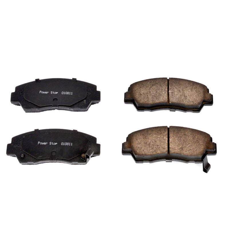 PSB Z16 Evolution Brake Pads - Power Stop 87-93 Mazda B2200 Front Z16 Evolution Ceramic Brake Pads