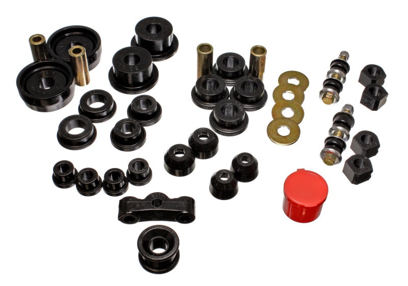 ES Hyper-Flex Sets - Black - Energy Suspension 84-87 Honda Civic/CRX Black Hyper-Flex Master Bushing Set