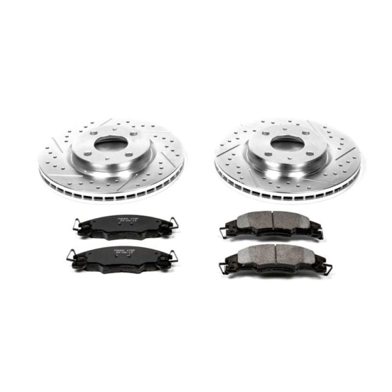 PSB Z23 Evolution Kit - Power Stop 08-11 Ford Focus Front Z23 Evolution Sport Brake Kit