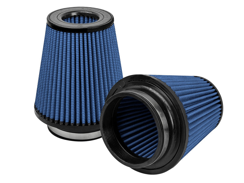 AFE Universal Pro-5 R Filter - aFe MagnumFLOW Air Filters 4-1/2F x 7B x 4-1/2T (Inverted) x 7H