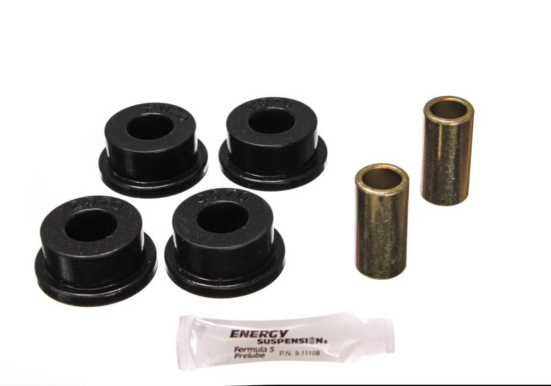 ES Spring/Shackle Bush - Black - Energy Suspension 80-98 Ford F-250 4WD/F350 4WD Black Front Frame Shackle Bushing Set