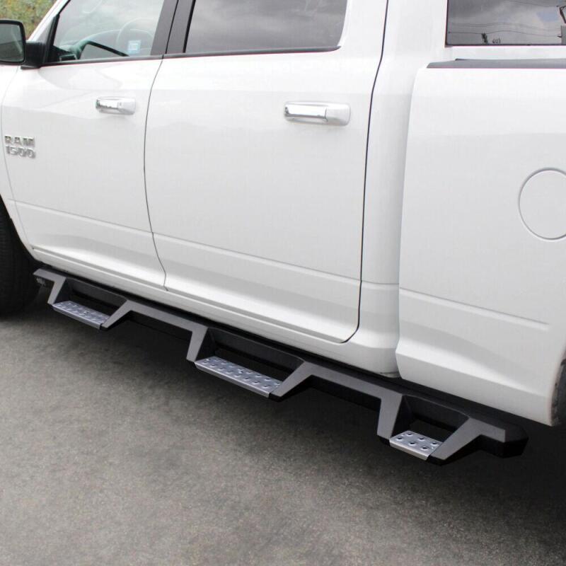 WES Nerf Bars - HDX Drop - Westin 19-23 1500 Classic CC / 10-23 2500/3500 CC 6.5ft. HDX SS Drop W2W Nerf Step Bars - Tex. Blk