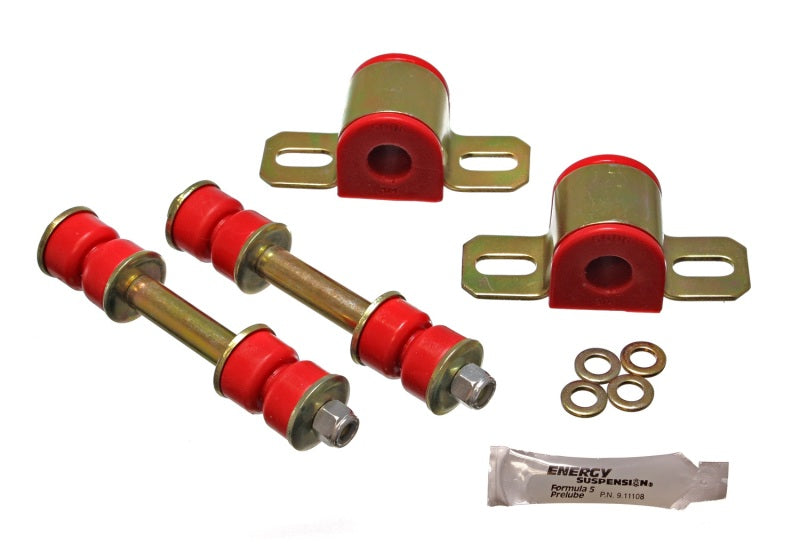 ES Sway Bar Bushings - Red - Energy Suspension 82-02 Chevy Camaro Red 19mm Rear Sway Bar Bushing Set