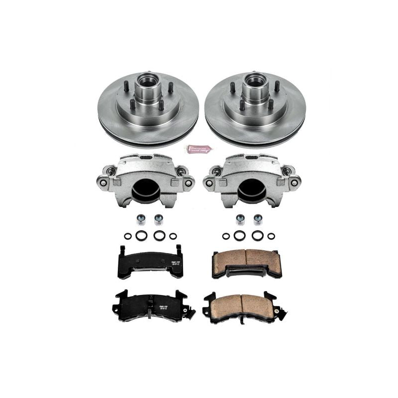 PSB Autospecialty Kit w/Cals - Power Stop 95-97 Chevrolet Blazer Front Autospecialty Brake Kit w/Calipers