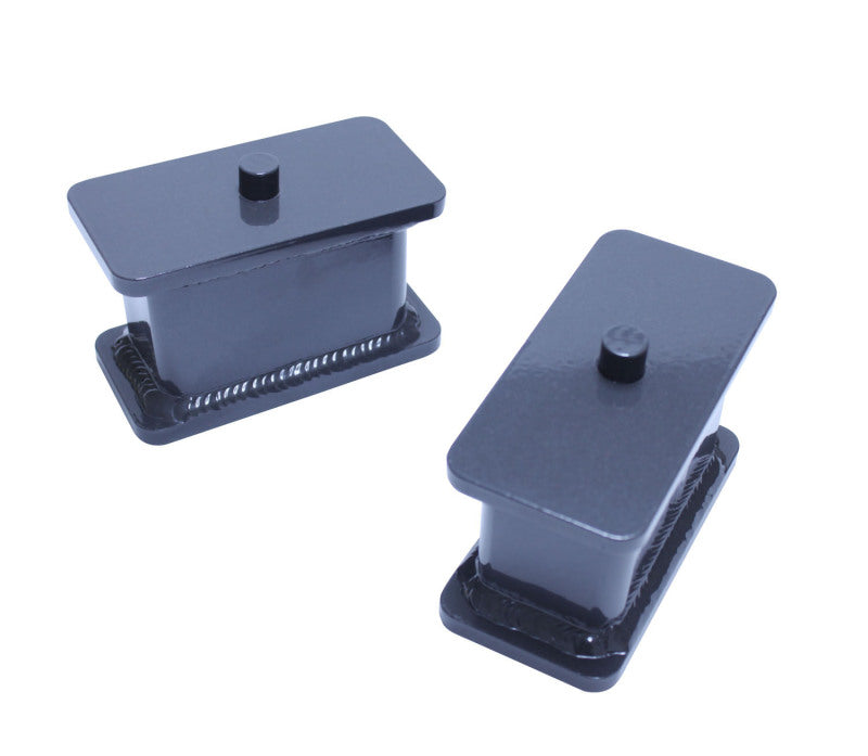 MXT Lift Blocks - MaxTrac 07-18 GM C/K1500 2WD/4WD 4in Rear Fabricated Steel Lift Blocks