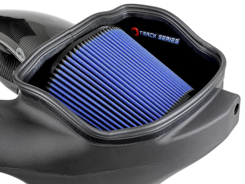 AFE Track Series Intake - aFe 17-20 Ford F-150/Raptor Track Series Carbon Fiber Cold Air Intake System With Pro 5R Filters