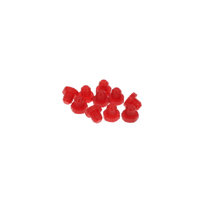 PFS Plastic Plugs - Peterson Fluid Systems Plastic Plug -6AN (Pack of 10)