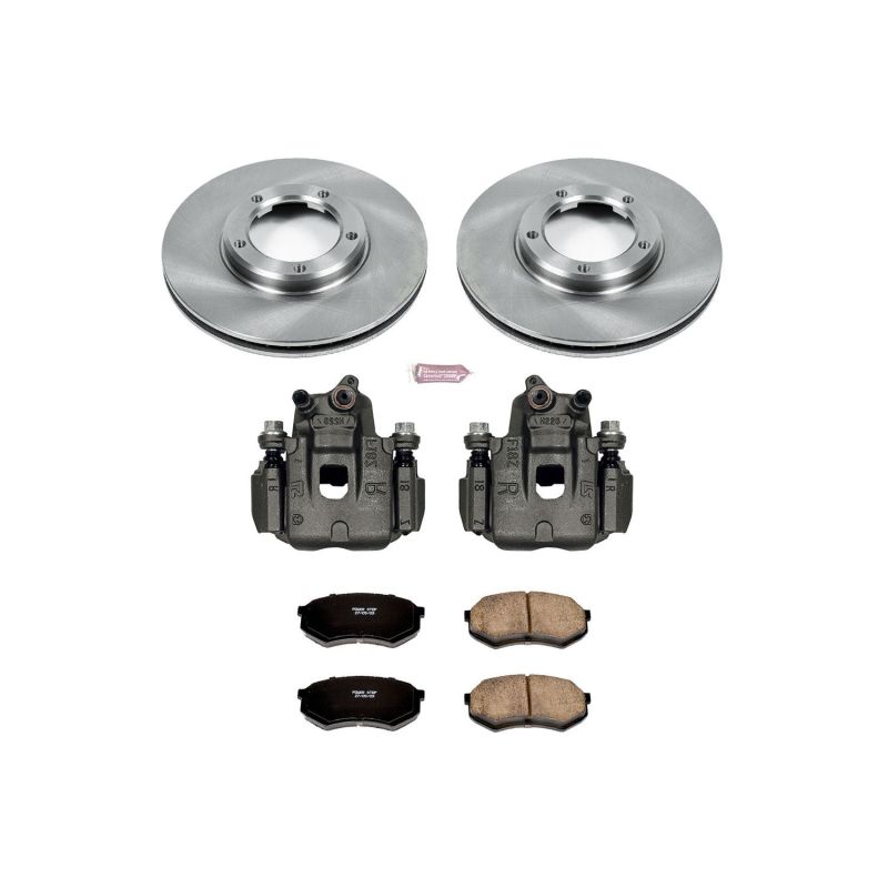 PSB Autospecialty Kit w/Cals - Power Stop 95-04 Toyota Tacoma Front Autospecialty Brake Kit w/Calipers
