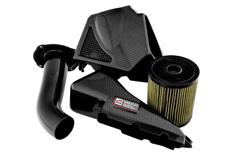 AWE S-FLO Intakes - AWE Tuning Audi C7 A6 / A7 3.0T S-FLO Carbon Intake V2
