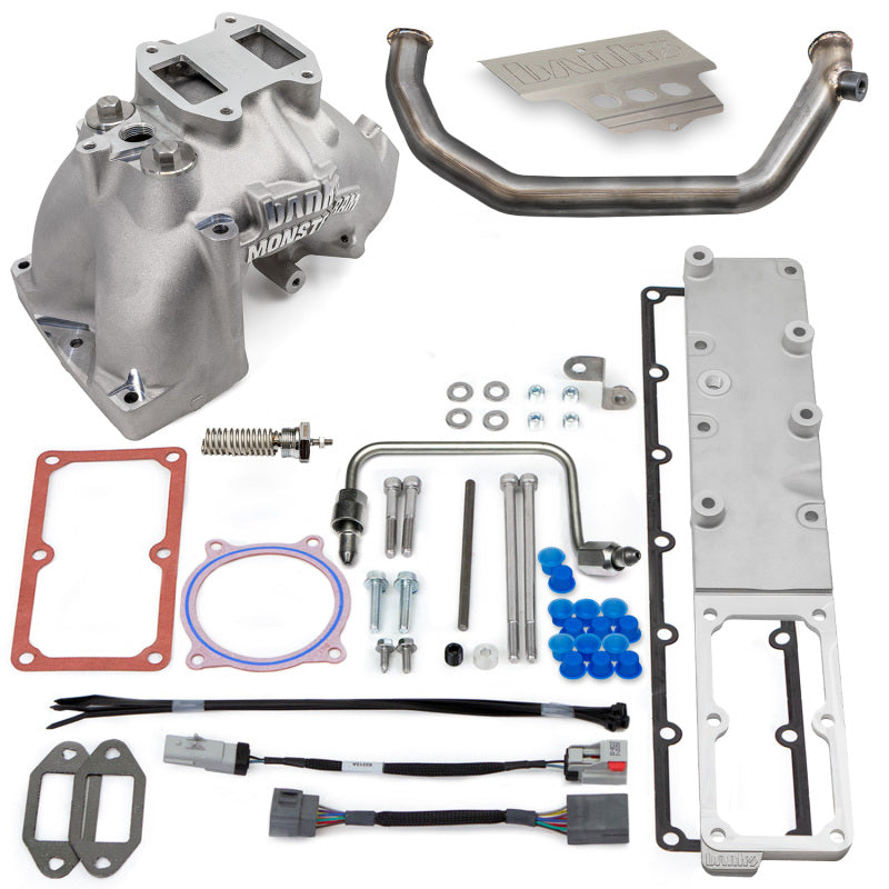 GBE Monster-Ram Intake - Banks Power 07.5-12 Ram Cab Chassis 6.7L Diesel Monster-Ram Intake System w/Fuel Line - Natural