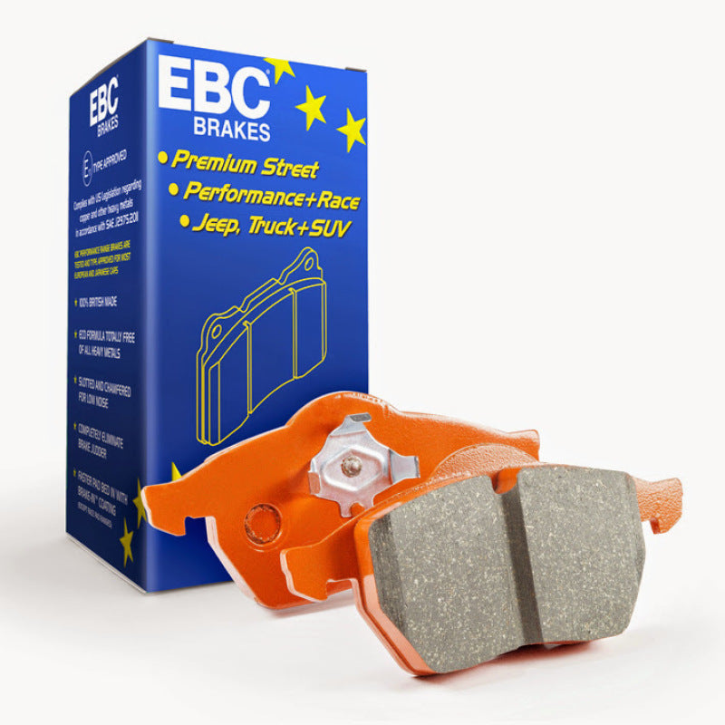 EBC Orangestuff Brake Pad Sets - EBC 99-03 Aston Martin DB7 5.9 Orangestuff Front Brake Pads