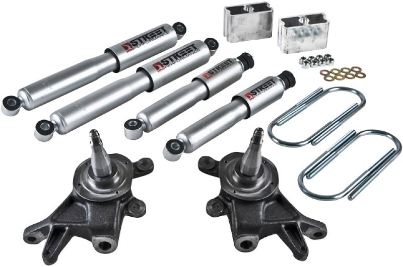 BT Lower Kit w SP Shocks - Belltech LOWERING KIT WITH SP SHOCKS
