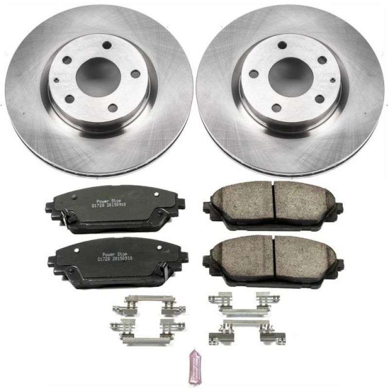 PSB Autospecialty Kit - Power Stop 14-18 Mazda 3 Front Autospecialty Brake Kit