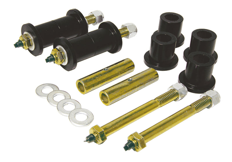 PRO Spring/Shackle Bush- Blk - Prothane 87-96 Jeep YJ Front or Rear Frame Shackle Bushings - Black