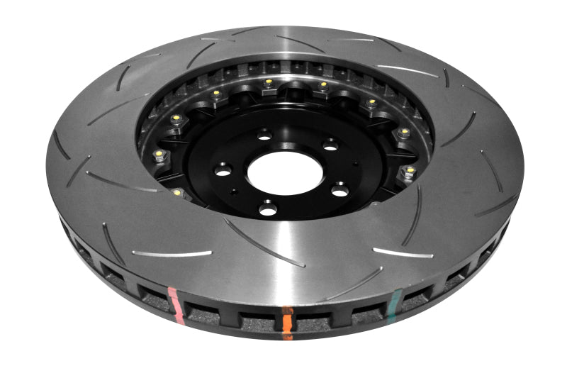 DBA 5000 Series Slotted Rings - DBA 07-11 Audi S6 Front 5000 Series Slotted Rotor w/Black Hat