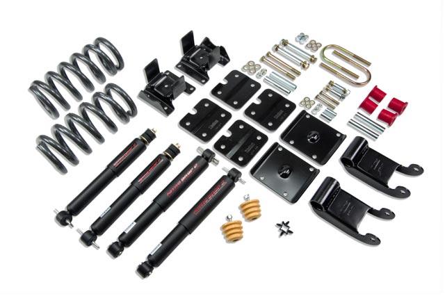 BT Lowering Kit w ND2 Shocks - Belltech LOWERING KIT WITH ND2 SHOCKS