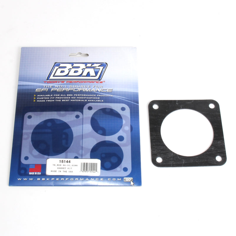 BBK Throttle Body Gasket Set - BBK 86-93 Mustang 5.0 80mm Throttle Body Gasket Kit