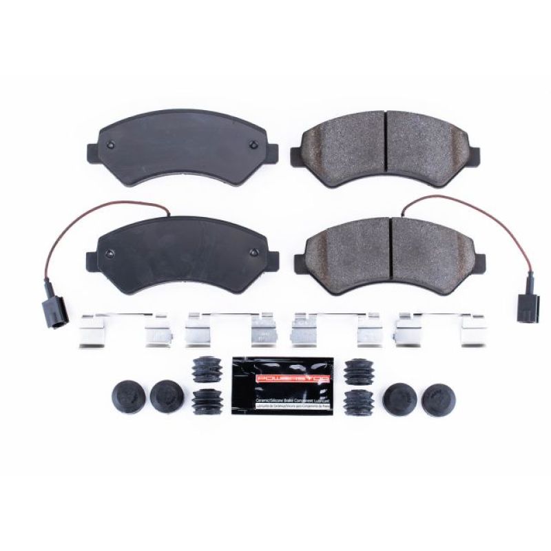 PSB Z23 Evolution Brake Pads - Power Stop 14-18 Ram ProMaster 1500 Front Z23 Evolution Sport Brake Pads w/Hardware