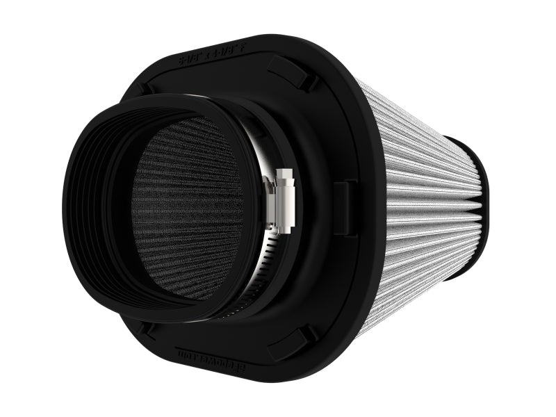 AFE Universal Pro Dry S Filter - aFe Track Series Intake Pro DRY S Air Filter (6-1/8x4-1/8)IN F x(9-1/4x7-1/4)IN B x(6x4)IN Tx7-1/8IN