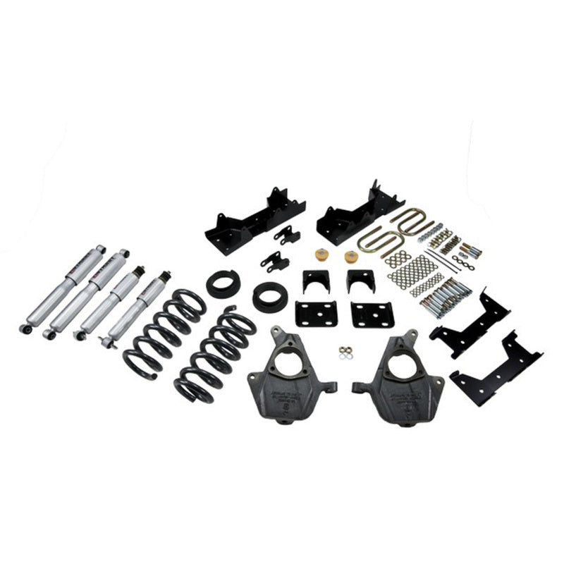 BT Lower Kit w SP Shocks - Belltech LOWERING KIT WITH SP SHOCKS