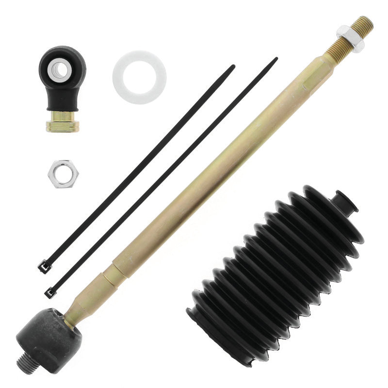 QBS Tie Rods - QuadBoss 10-14 Polaris Ranger 400 4x4 Steering Rack Tie Rod Assembly Kit - Left Inner & Outer