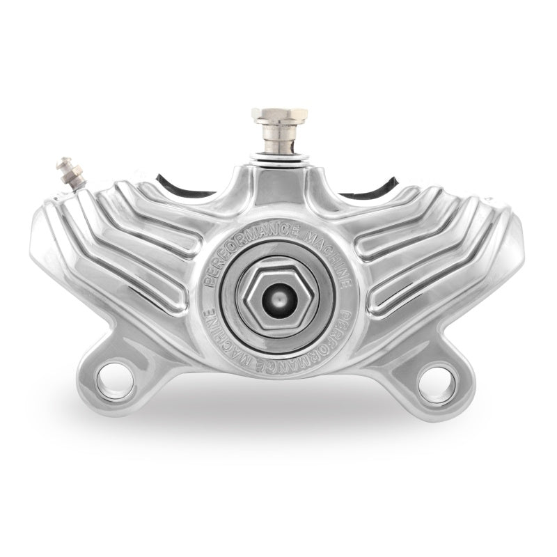 PFM Brake Calipers - Performance Machine Caliper 125x4R Vintage - Chrome