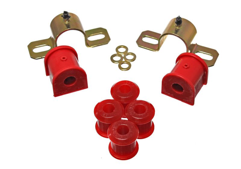 ES Sway Bar Bushings - Red - Energy Suspension Jeep 16Mm Rear S/B Set - Red