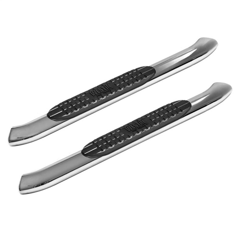 WES Nerf Bars - PRO TRAXX 4 - Westin 19-20 Chevy Silverado 1500 Regular Cab PRO TRAXX 4 Oval Nerf Step Bars - Stainless Steel