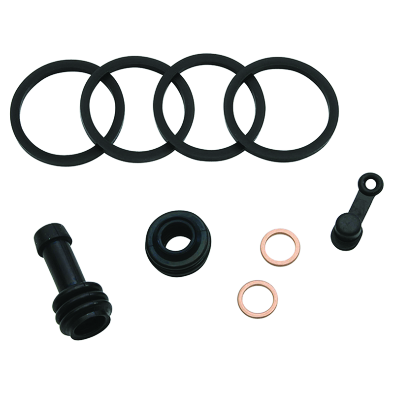 QBS Caliper Rebuild Kits - QuadBoss 13-15 Polaris Brutus HD Front Caliper Rebuild Kit