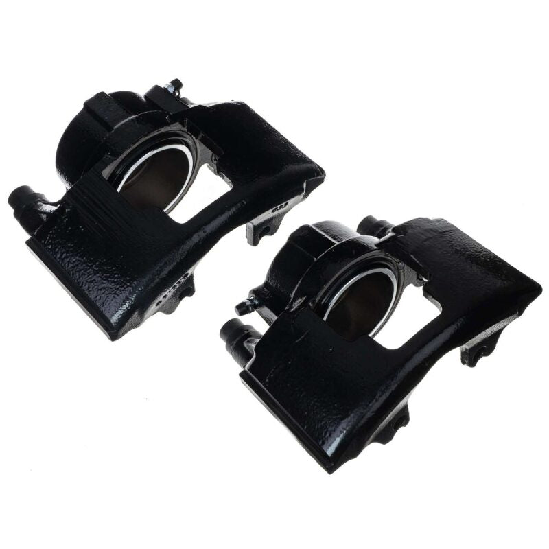 PSB Black Calipers - Power Stop 94-97 GMC Yukon Front Black Caliper w/o Bracket (Pair)