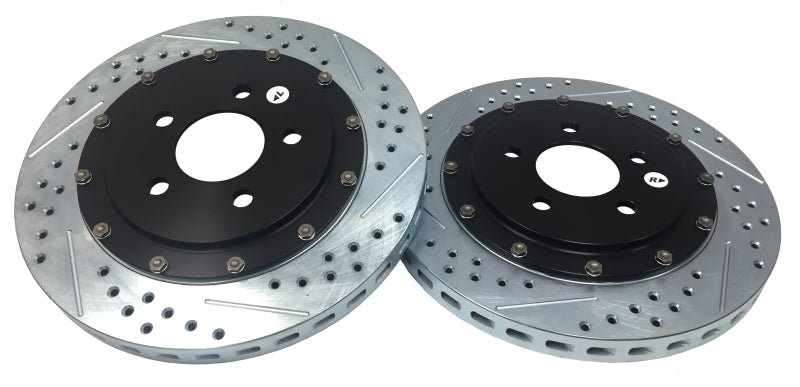 BAE Eradispeed Rotors - Baer Brakes 94-04 Ford Mustang Cobra Eradispeed+ Front SDZ 2-Piece Performance Brake Rotors