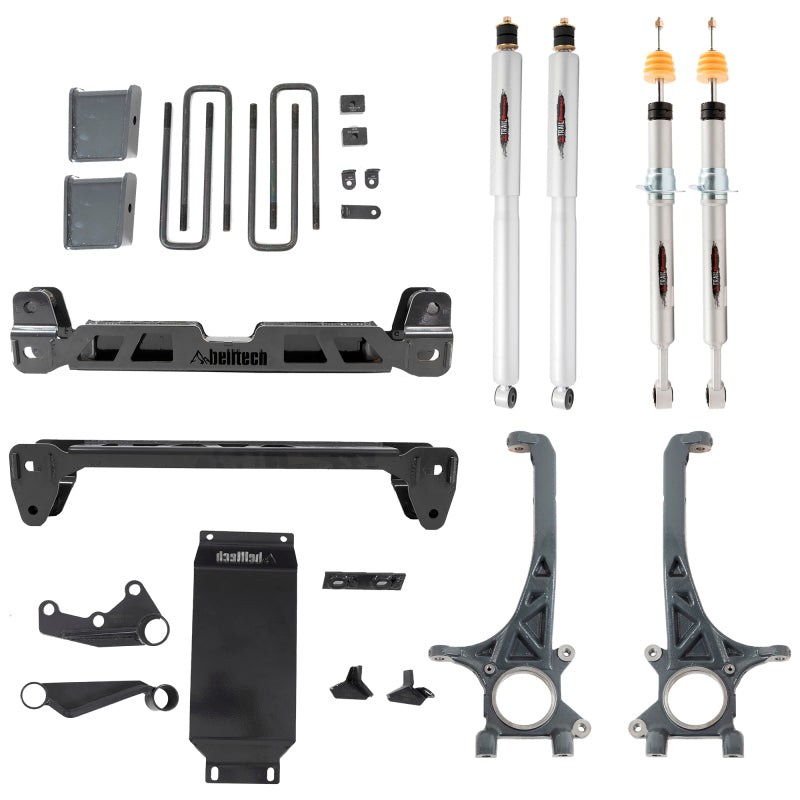 BT Lift Kits - Belltech 16-21 Toyota Tacoma 4WD(Excludes TRD PRO) 4-6in. Lift Lift Kit