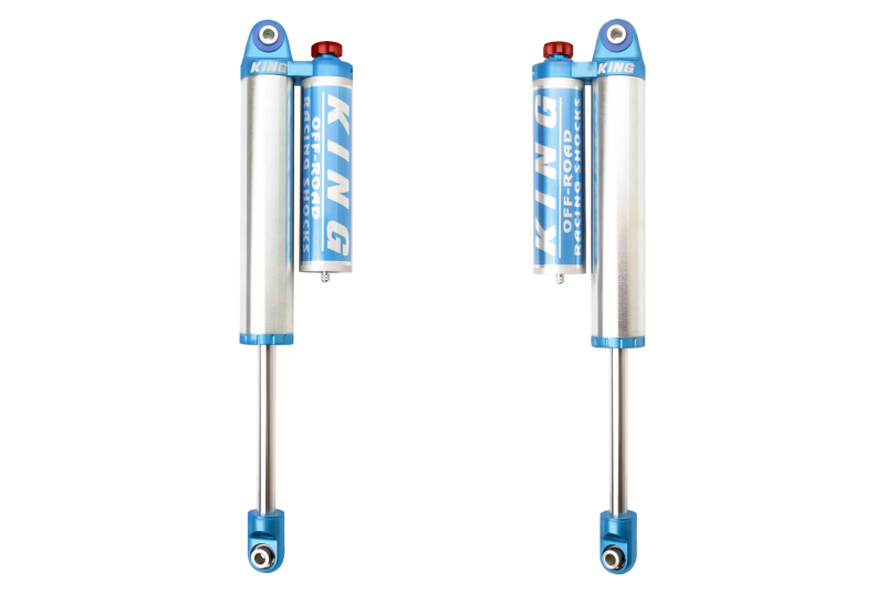 KIN 2.5 Shocks - King Shocks 00-10 Chevrolet Silverado 2500/3500/HD Rear 2.5 Dia Piggyback Res Shock w/Adj (Pair)
