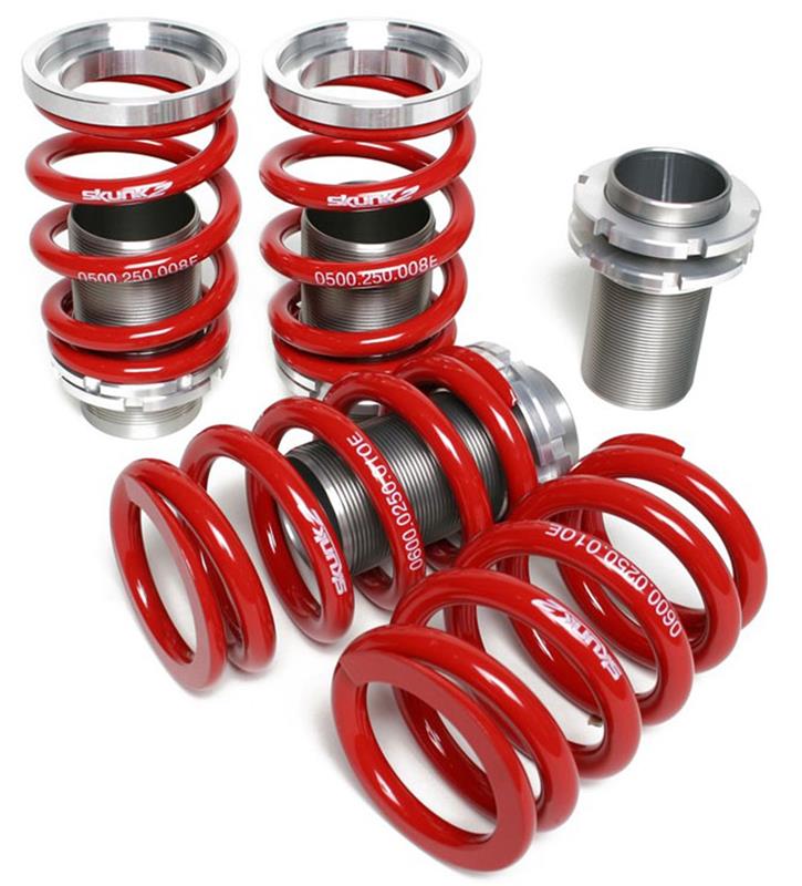 SK Coilover Sleeves - Skunk2 02-04 Honda Civic Si Hatchback Coilover Sleeve Kit (Set of 4)