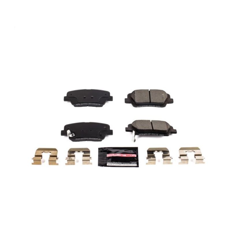 PSB Z23 Evolution Brake Pads - Power Stop 10-18 Hyundai Santa Fe Rear Z23 Evolution Sport Brake Pads w/Hardware
