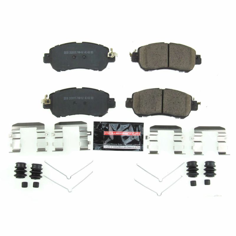 PSB Z23 Evolution Brake Pads - Power Stop 2019 Nissan Kicks Front Z23 Evolution Sport Brake Pads w/Hardware