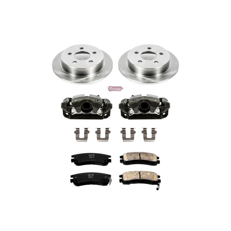 PSB Autospecialty Kit w/Cals - Power Stop 04-05 Buick Century Rear Autospecialty Brake Kit w/Calipers