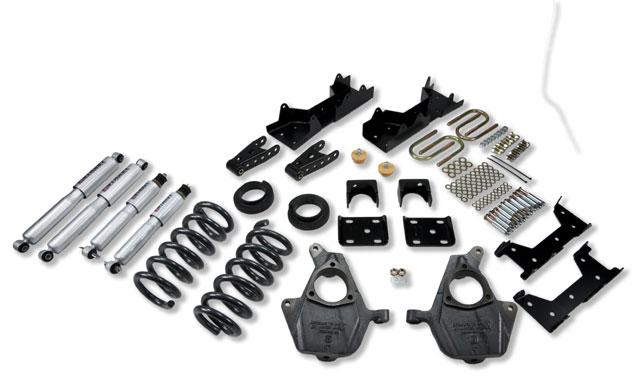 BT Lower Kit w SP Shocks - Belltech LOWERING KIT WITH SP SHOCKS