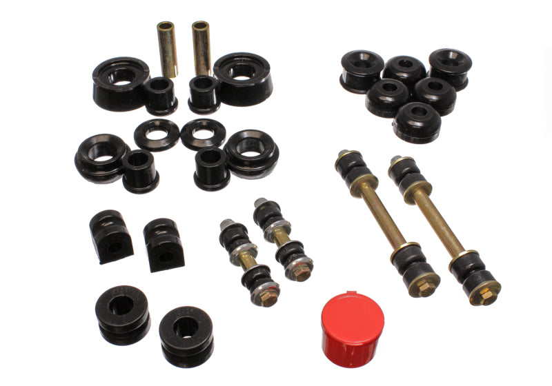 ES Hyper-Flex Sets - Black - Energy Suspension 00-05 Dodge Neon FWD Black Hyper-flex Master Bushing Set