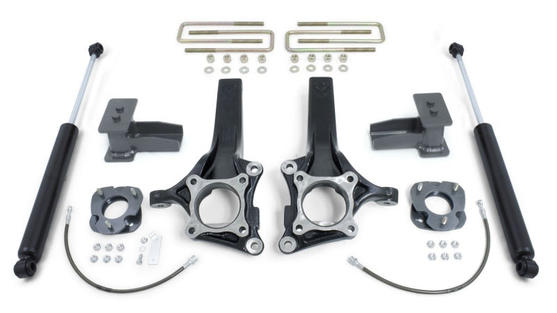 MXT Lift Spindles - MaxTrac 09-14 Ford F-150 2WD 6.5in/4in MaxPro Spindle Lift Kit w/MaxTrac Shocks