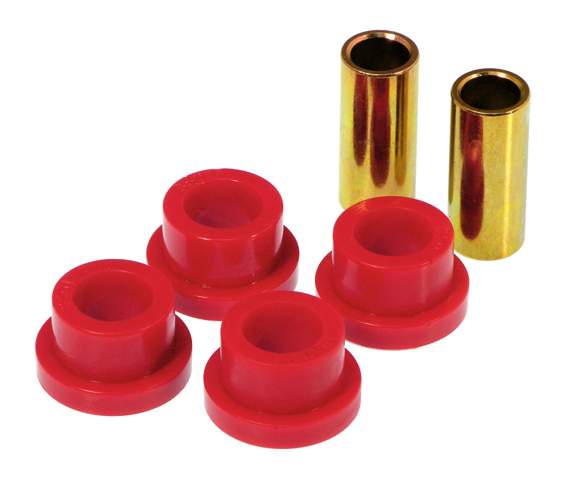 PRO Strut/Track Arm Bush - Red - Prothane 65-70 GM Full Size Rear Panhard Bar Bushings (1 1/8in ends) - Red