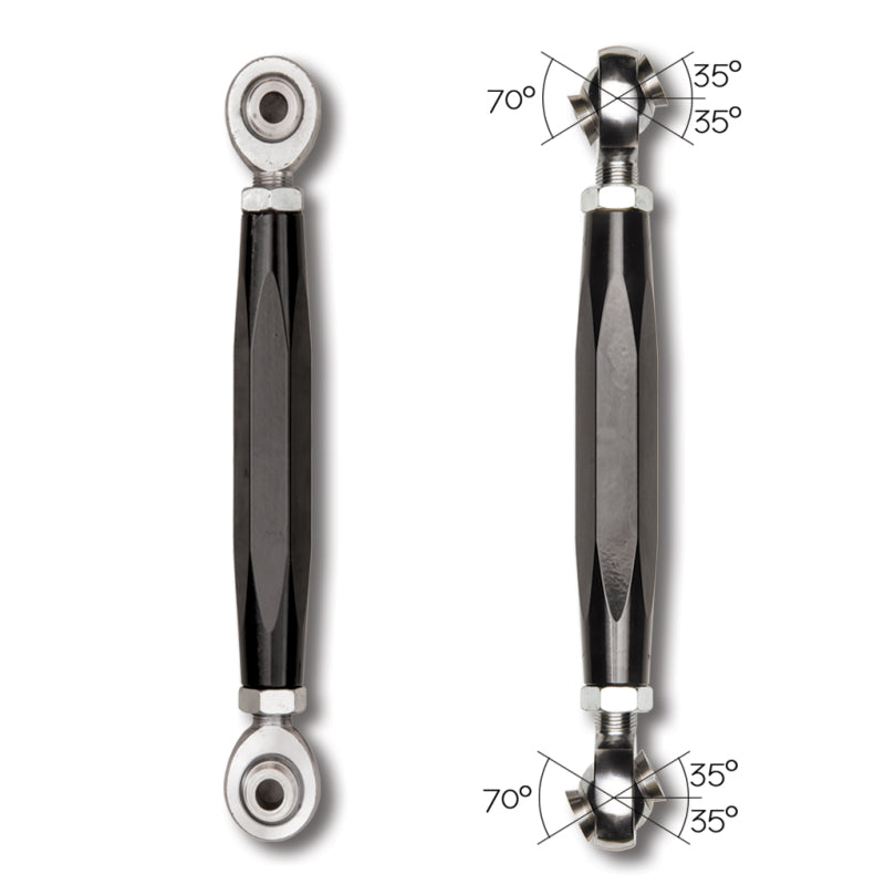 RKR Sway Bar End Links - Rock Krawler 2018+ Jeep Wrangler JL 2DR / JLU 4DR No Limits Sway Bar Links - Front