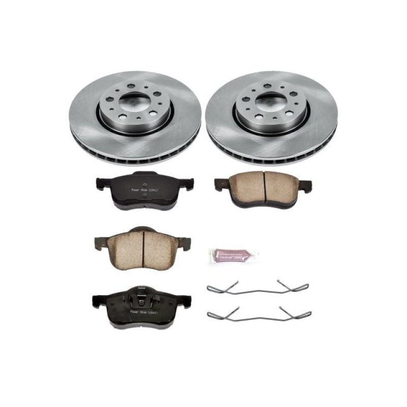 PSB Autospecialty Kit - Power Stop 01-07 Volvo S60 Front Autospecialty Brake Kit