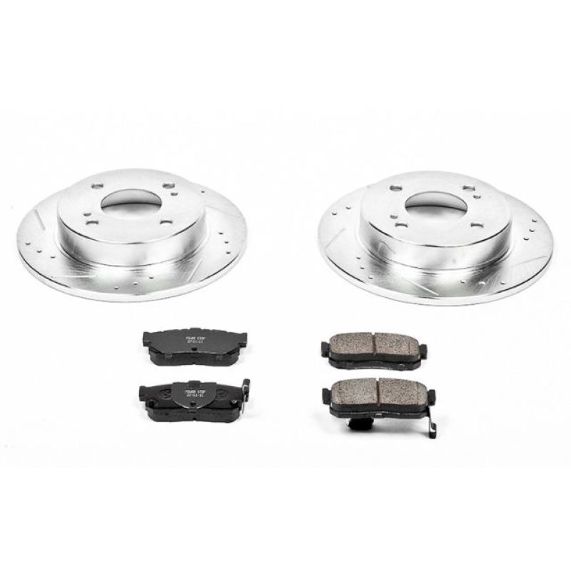 PSB Z23 Evolution Kit - Power Stop 91-96 Infiniti G20 Rear Z23 Evolution Sport Brake Kit