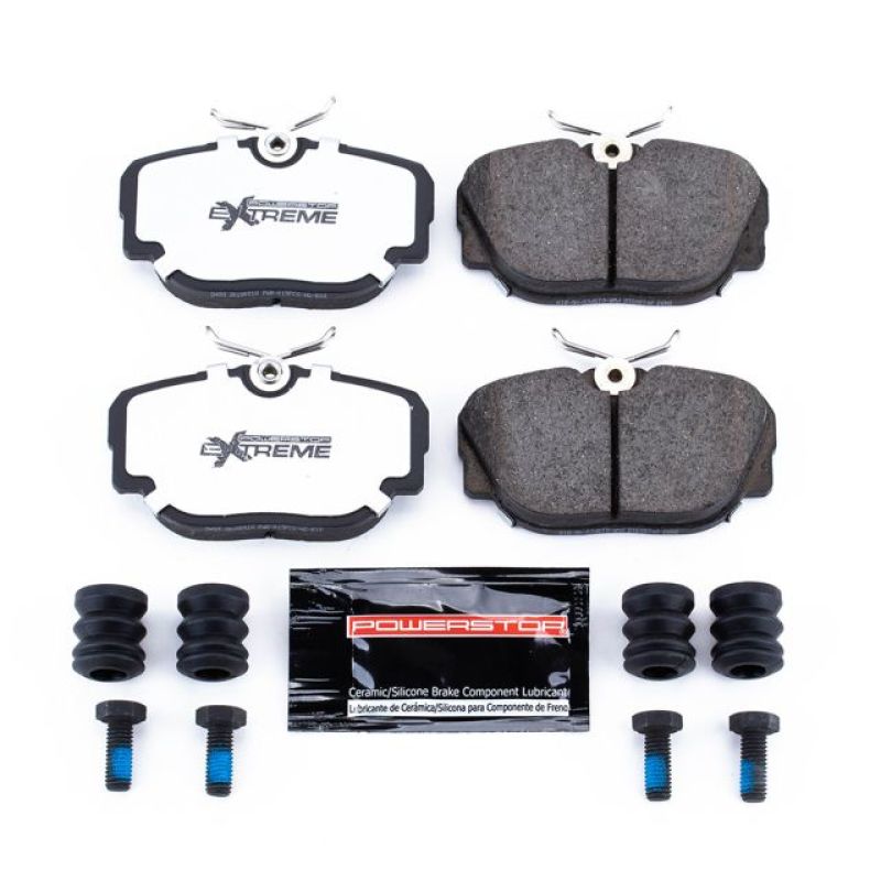 PSB Z36 Truck & Tow Brake Pads - Power Stop 1991 BMW 318i Front or Rear Z36 Truck & Tow Brake Pads w/Hardware