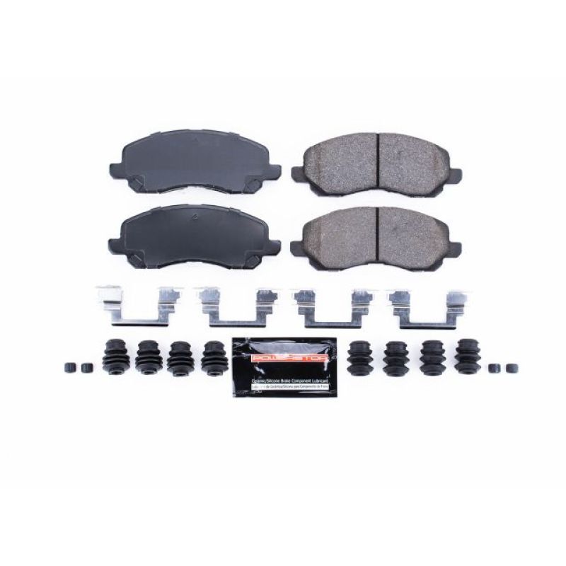 PSB Z23 Evolution Brake Pads - Power Stop 11-14 Chrysler 200 Front Z23 Evolution Sport Brake Pads w/Hardware