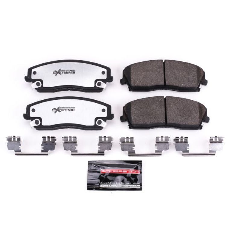 PSB Z26 Extreme Brake Pads - Power Stop 05-19 Chrysler 300 Front Z26 Extreme Street Brake Pads w/Hardware