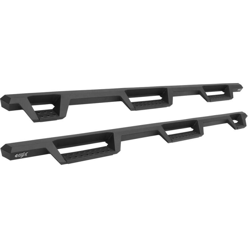 WES Nerf Bars - HDX Drop - Westin 17-22 Ford F-250/350 Crew Cab 6.75ft Bed HDX Drop W2W Nerf Step Bars - Tex. Blk