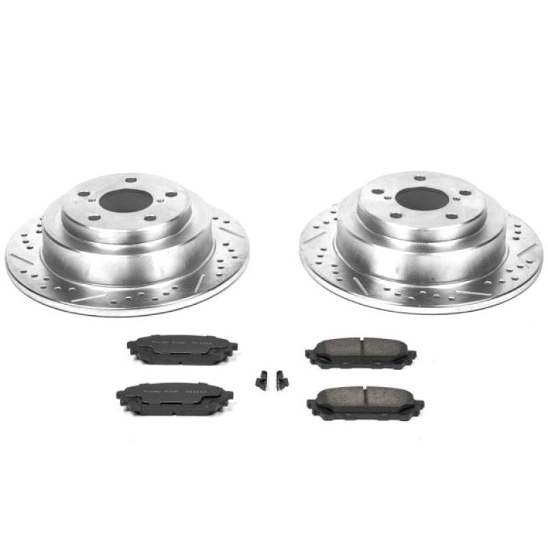 PSB Z23 Evolution Kit - Power Stop 05-06 Saab 9-2X Rear Z23 Evolution Sport Brake Kit